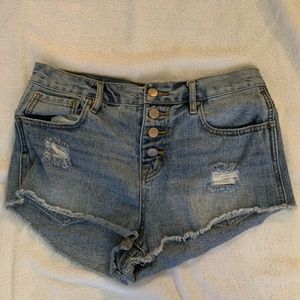 Bullhead Cutoff Jean Shorts